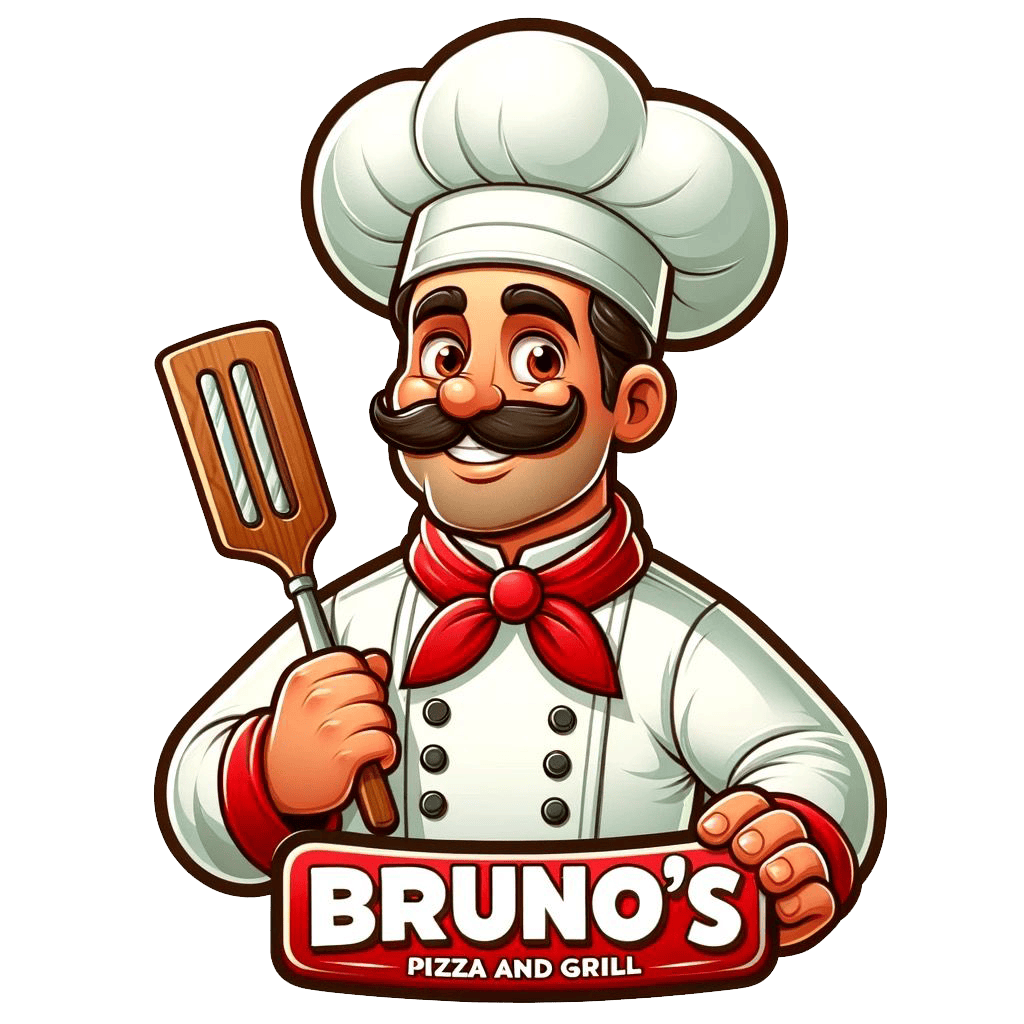 Bruno's Pizza and grill Logo