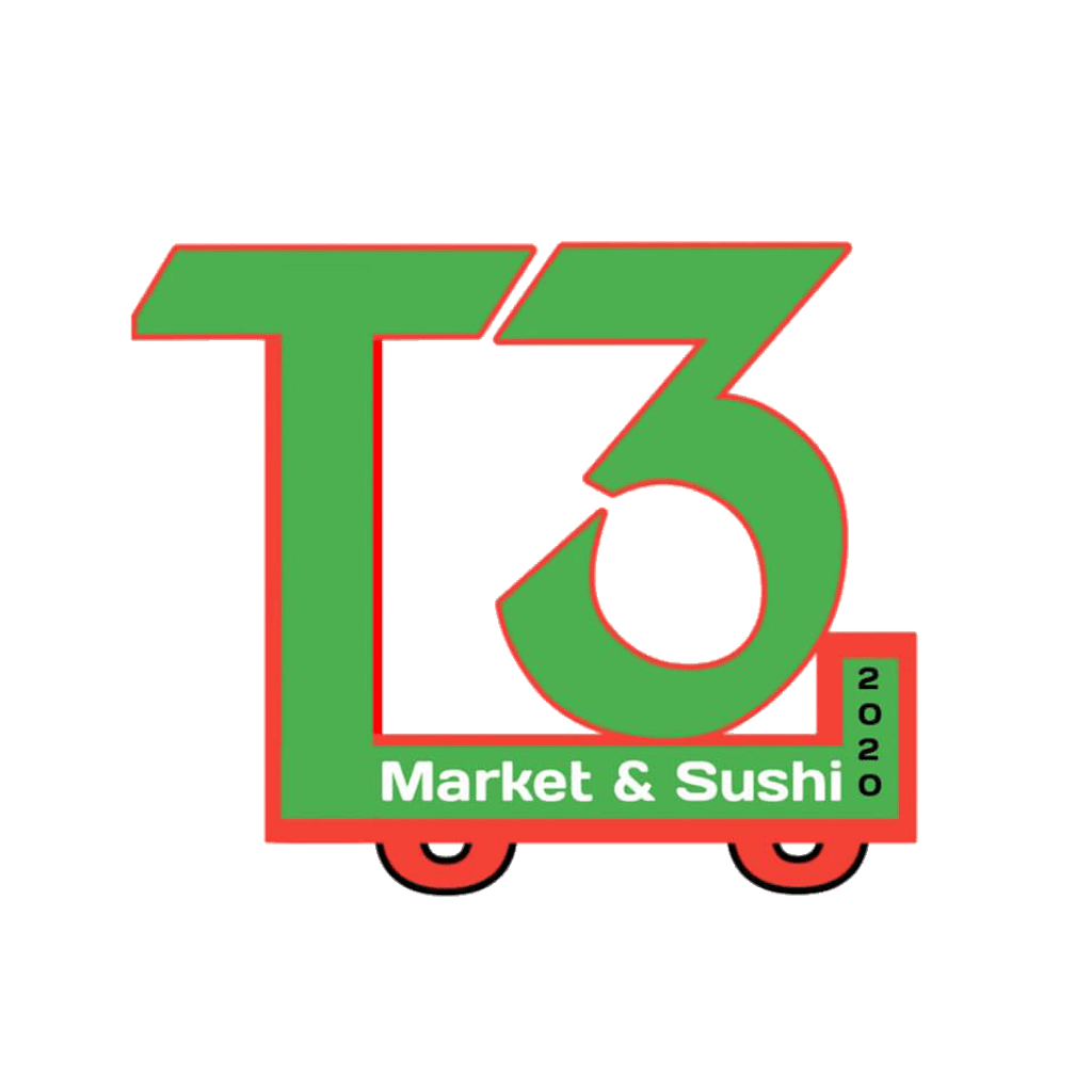 T3 MARKET SUSHI Logo