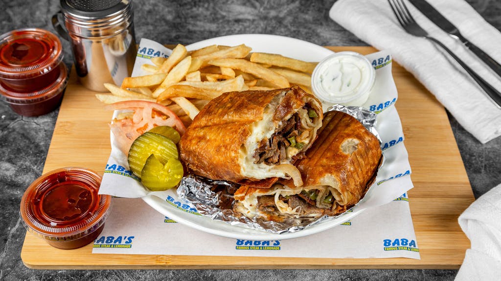 Baba's Famous Steak And Lemonade (51 and Michigan)  in Chicago, IL