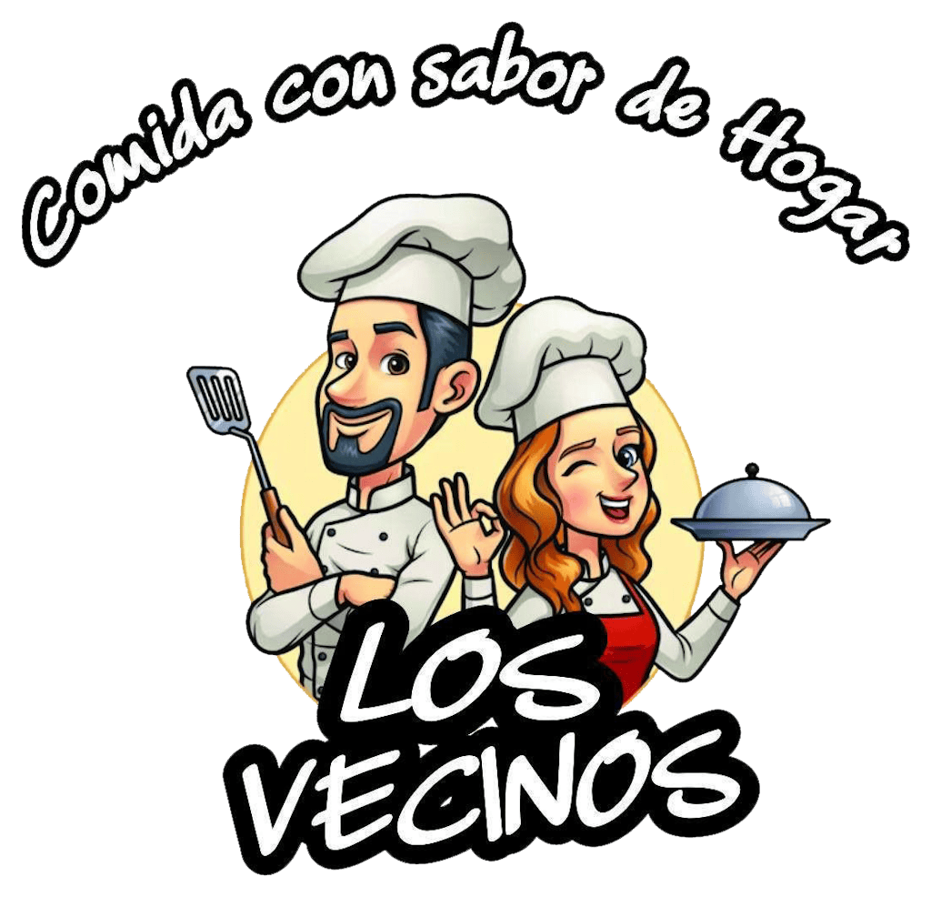  Vecinos Mexican Food Logo