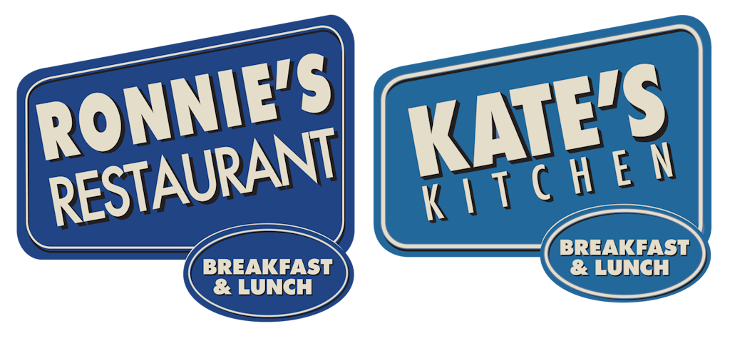 Kate's Kitchen and Ronnie's Restaurant Logo
