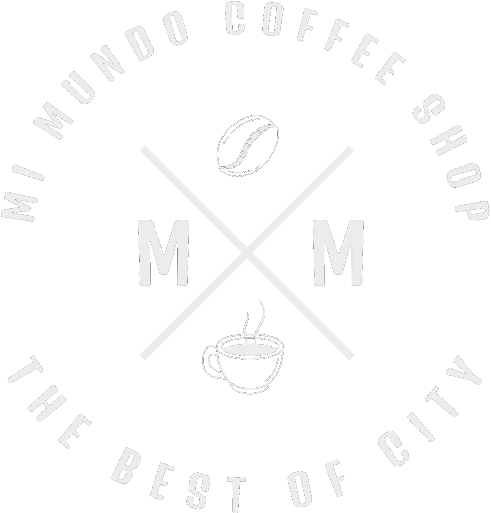 Mi Mundo Coffee Shop Logo