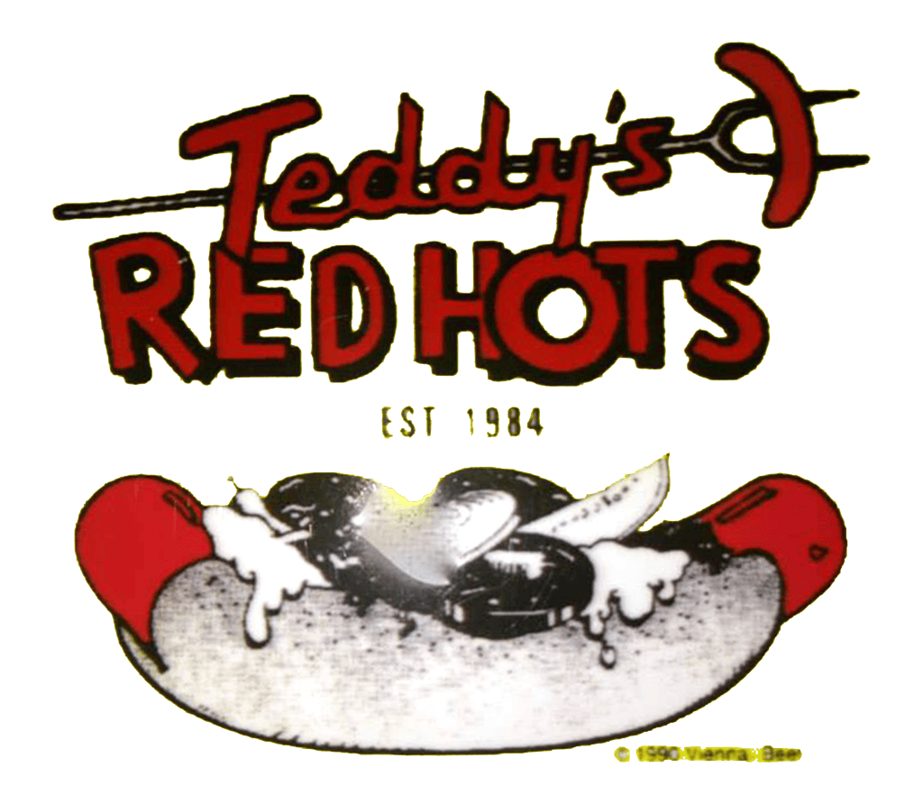 Teddy's Red Hots Logo