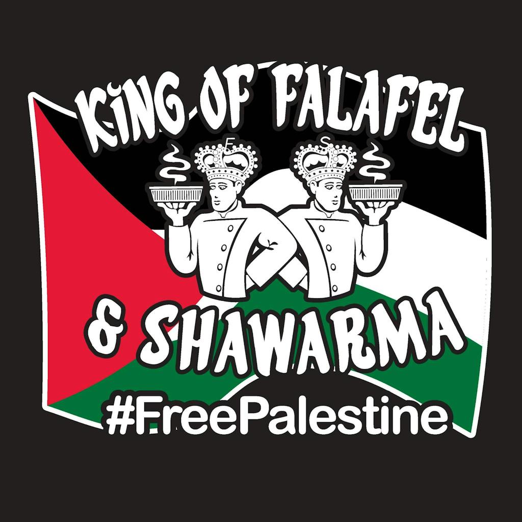 The King of Falafel & Shawarma Logo
