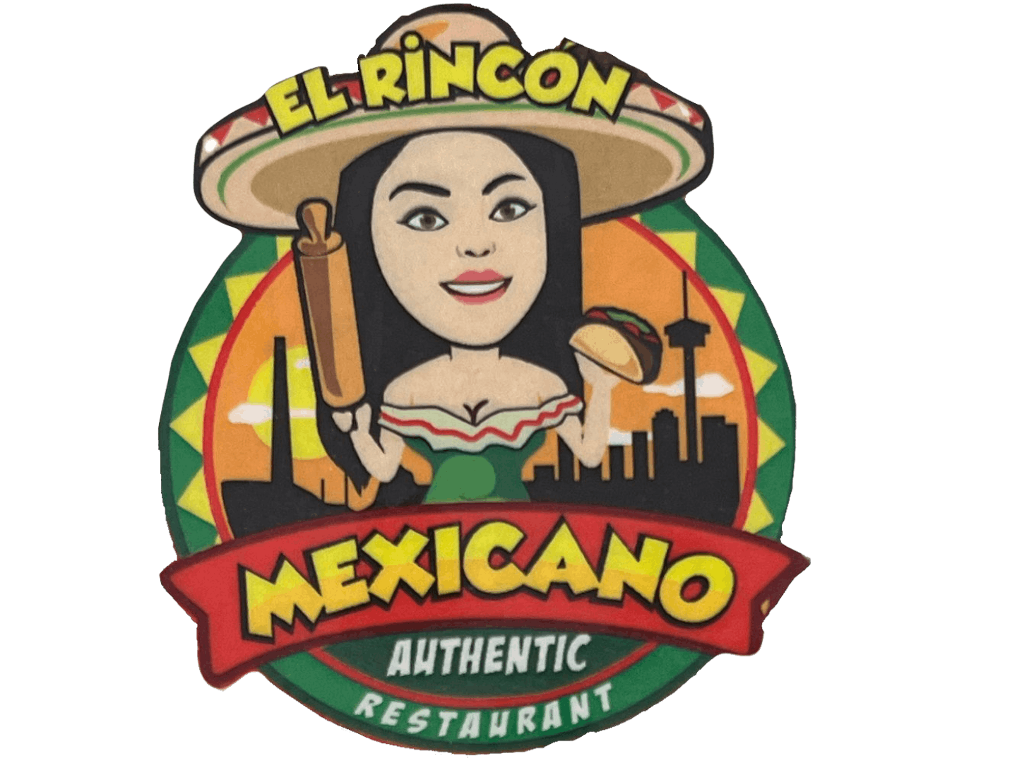 El Rincón mexicano restaurant in Louisiana - healthy menu with nutrition facts and calories