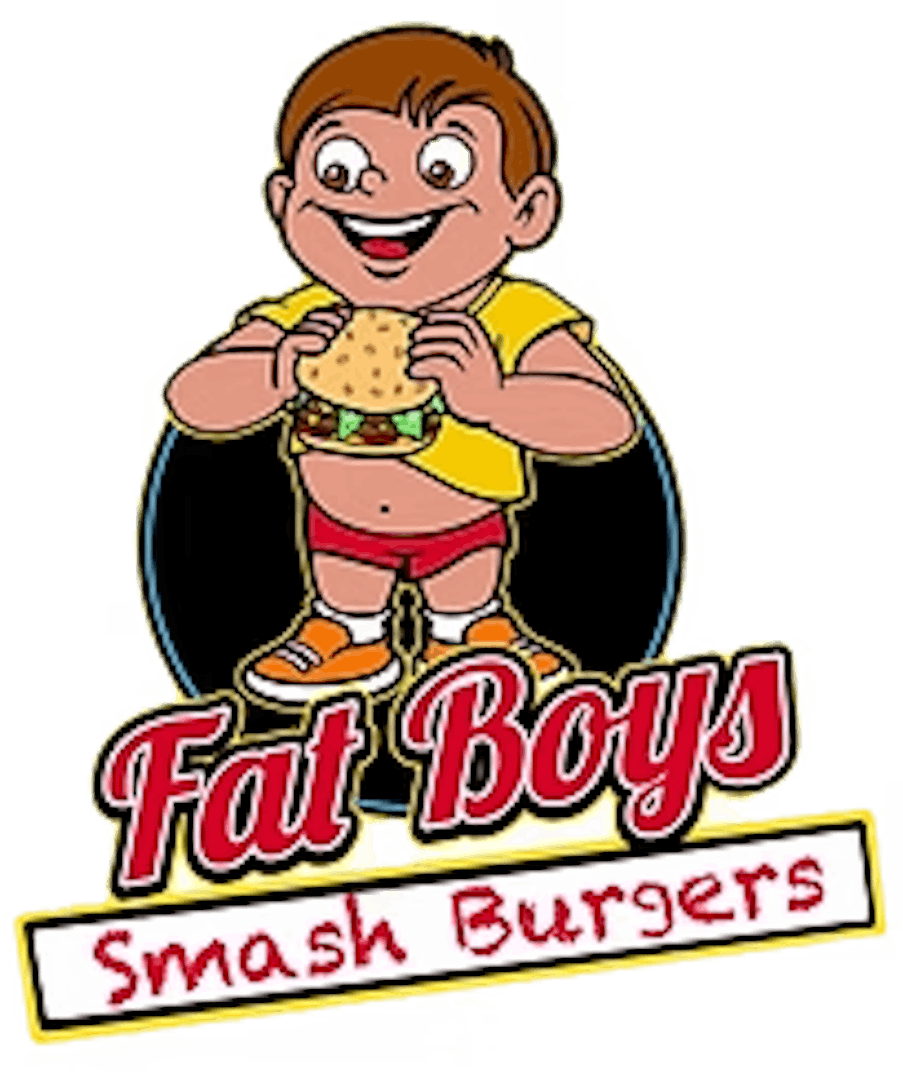 Fat boys Smash Burgers restaurant logo - View nutrition facts, calories, and macros for menu items at 1420 Portage Ave, South Bend, IN 46616