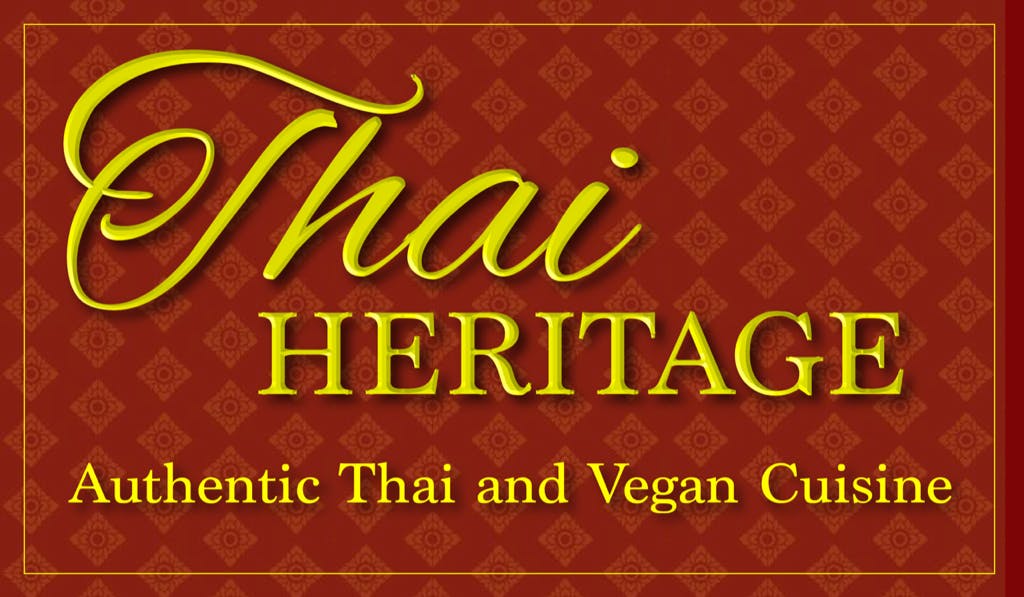 Thai Heritage and Vegan Logo