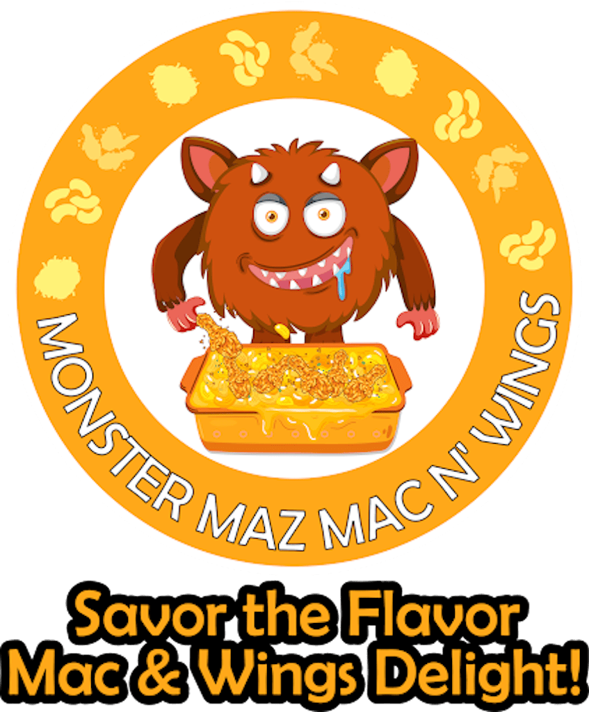 Monster Maz Mac N' Wings Logo