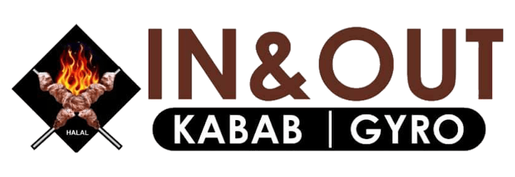 IN & OUT Kabab Gyro Logo
