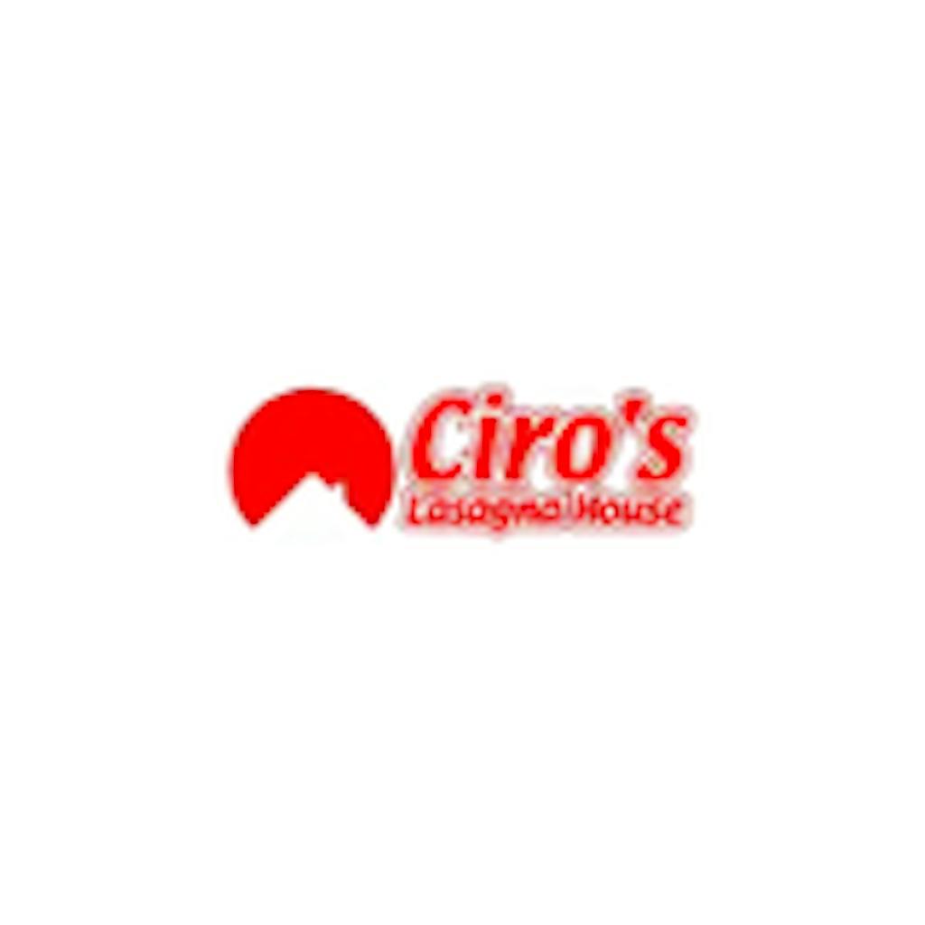 Ciro's Lasagna House Logo