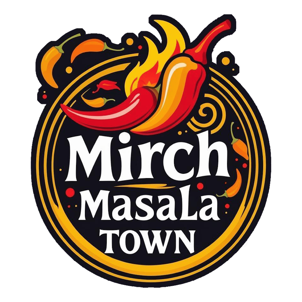 Mirch Masala Town Logo