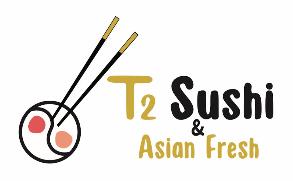 T2 Sushi & Asian Fresh Logo