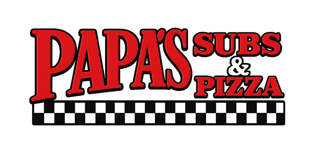 Papas Subs and Pizza Logo