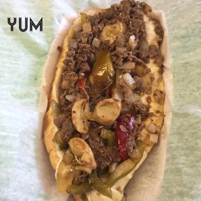 Steak and Mushroom Sandwich