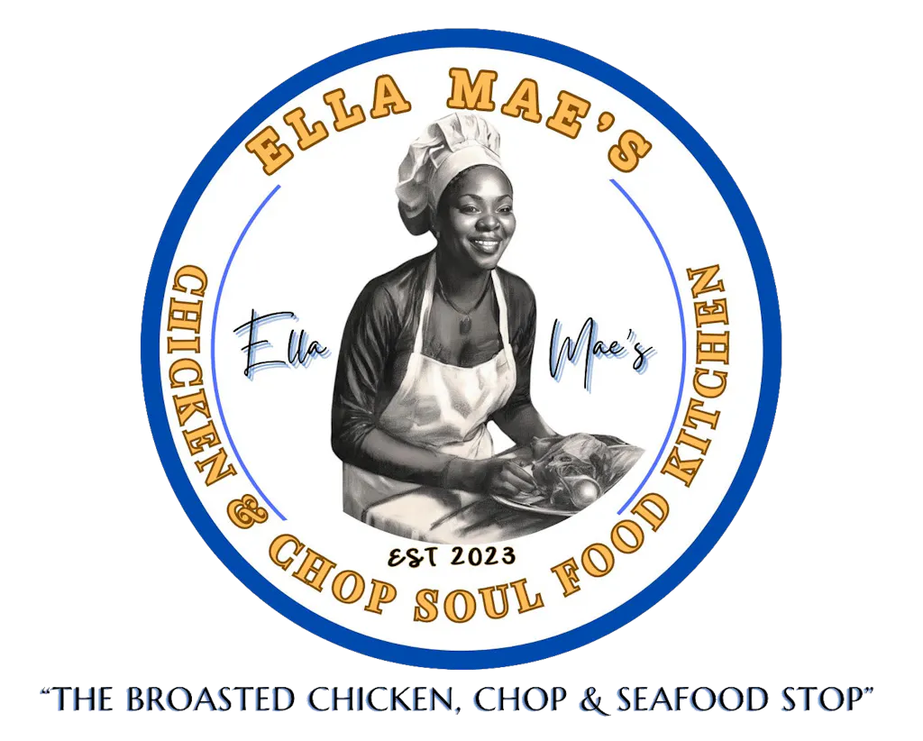 Ella Mae's Chicken & Chop Soul Food Restaurant Logo