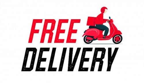 Free Delivery flyer