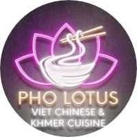 Pho Lotus Neon Logo