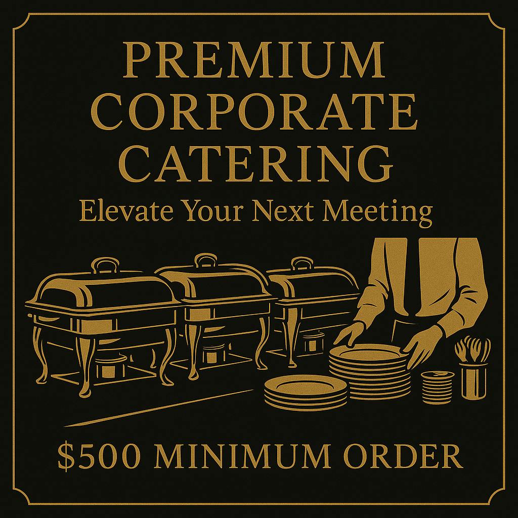 $500 minimum catering order