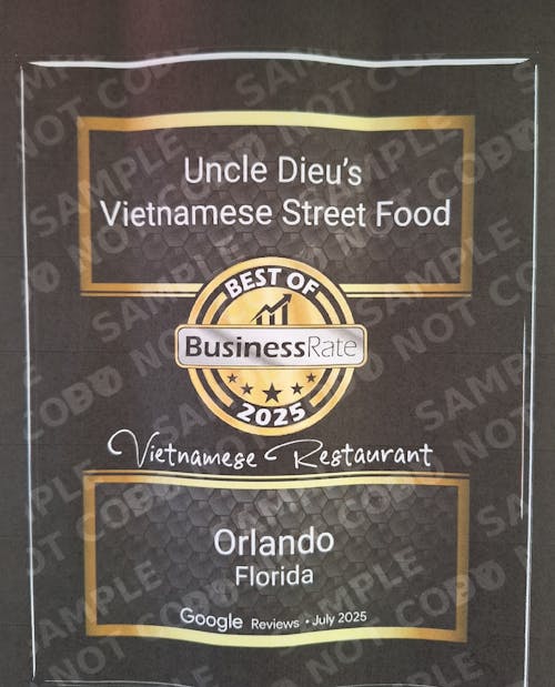 Best of business rate 2025 award