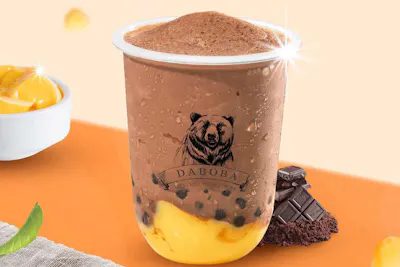 coco egg pudding smoothie