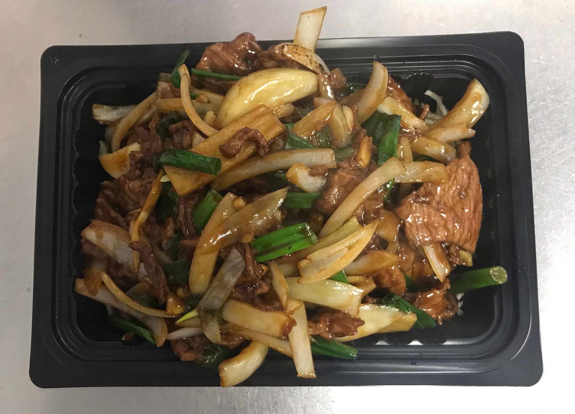 Mongolian Beef (晚)-蒙古牛