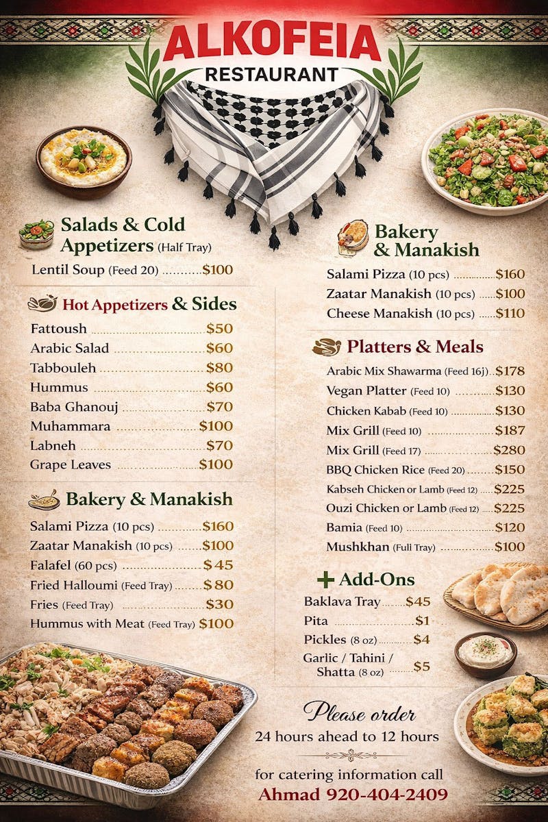 Catering Menu1