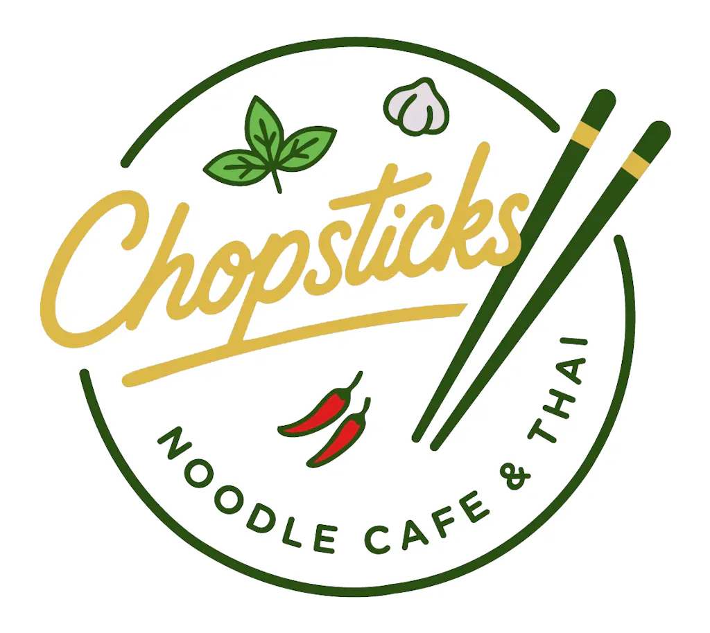 Chopsticks Noodle Cafe and Thai Restaurant Logo