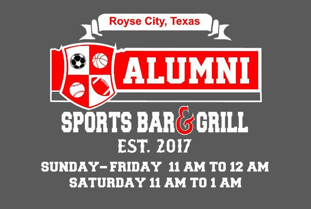 Alumni Sports Bar & Grill Logo
