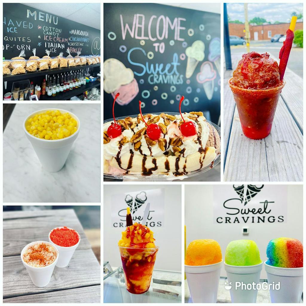 Ice cream, snow cones, snacks