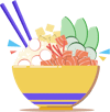 Poke bowl icon
