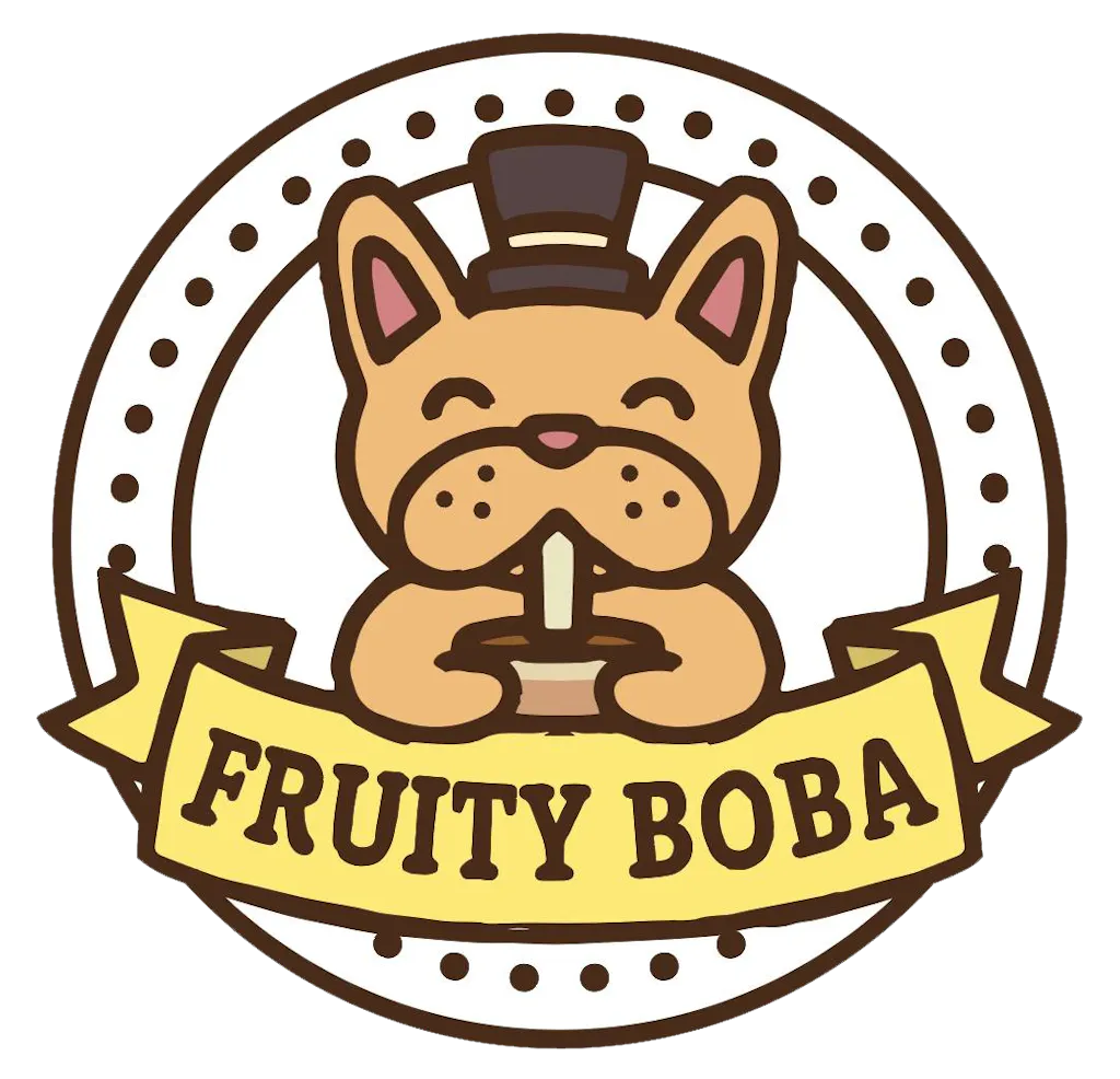 Fruity Boba and Snack Bar Logo