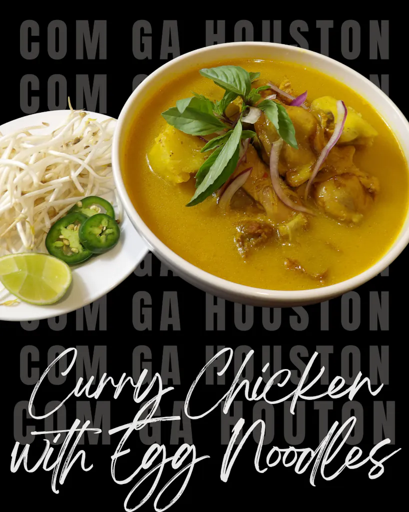 Curry Chicken with Egg Noodles