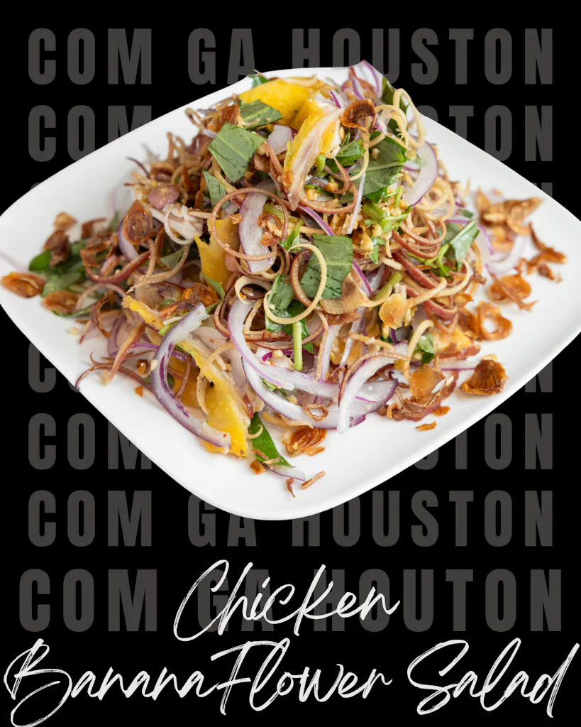 Chicken Banana Flower Salad