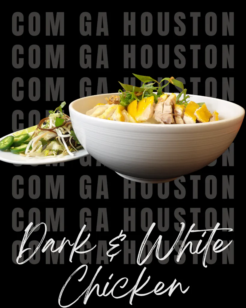 Dark and White Chicken