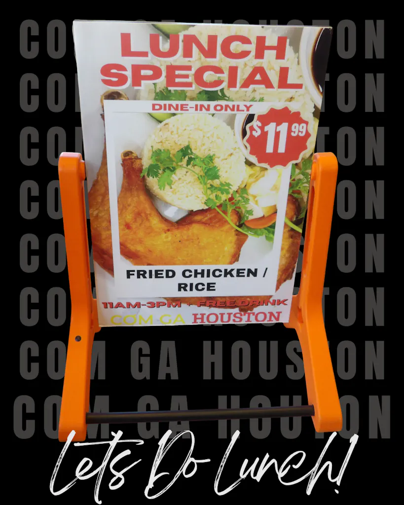 Fried Chicken Rice Lunch Special