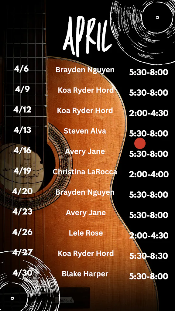 April Flyer