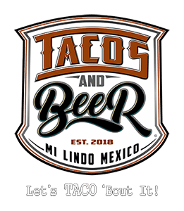 Tacos & Beer Mi Lindo Mexico Logo