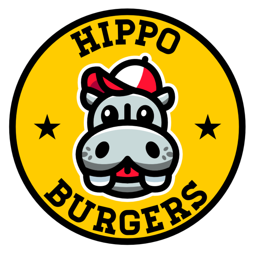 Hippo Burgers Logo