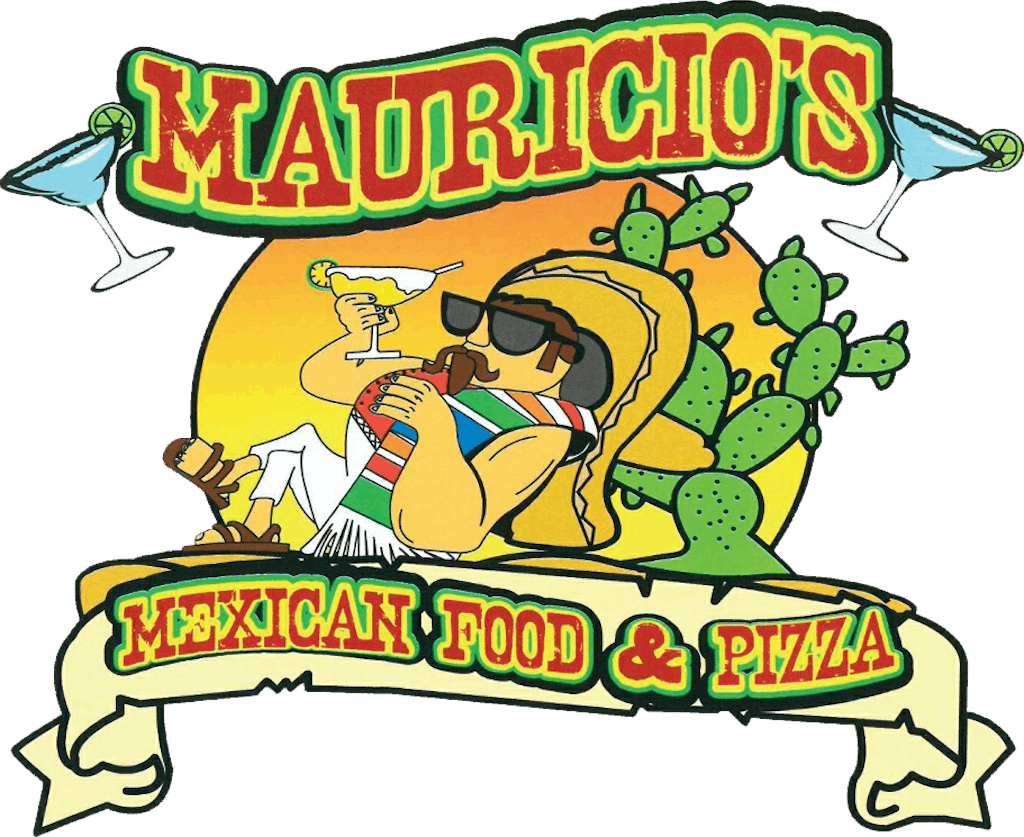 Mauricio's Mexican Food & Pizza Logo