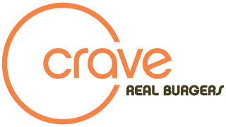 Crave Real Burgers Logo