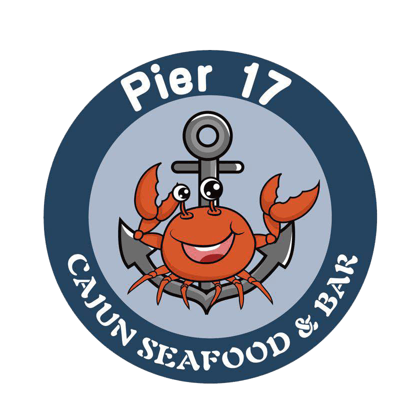 Pier 17 Cajun seafood & Bar Logo