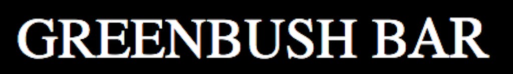Greenbush Bar Logo