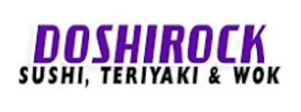 DoshiRock Sushi, Teriyaki & Wok Logo