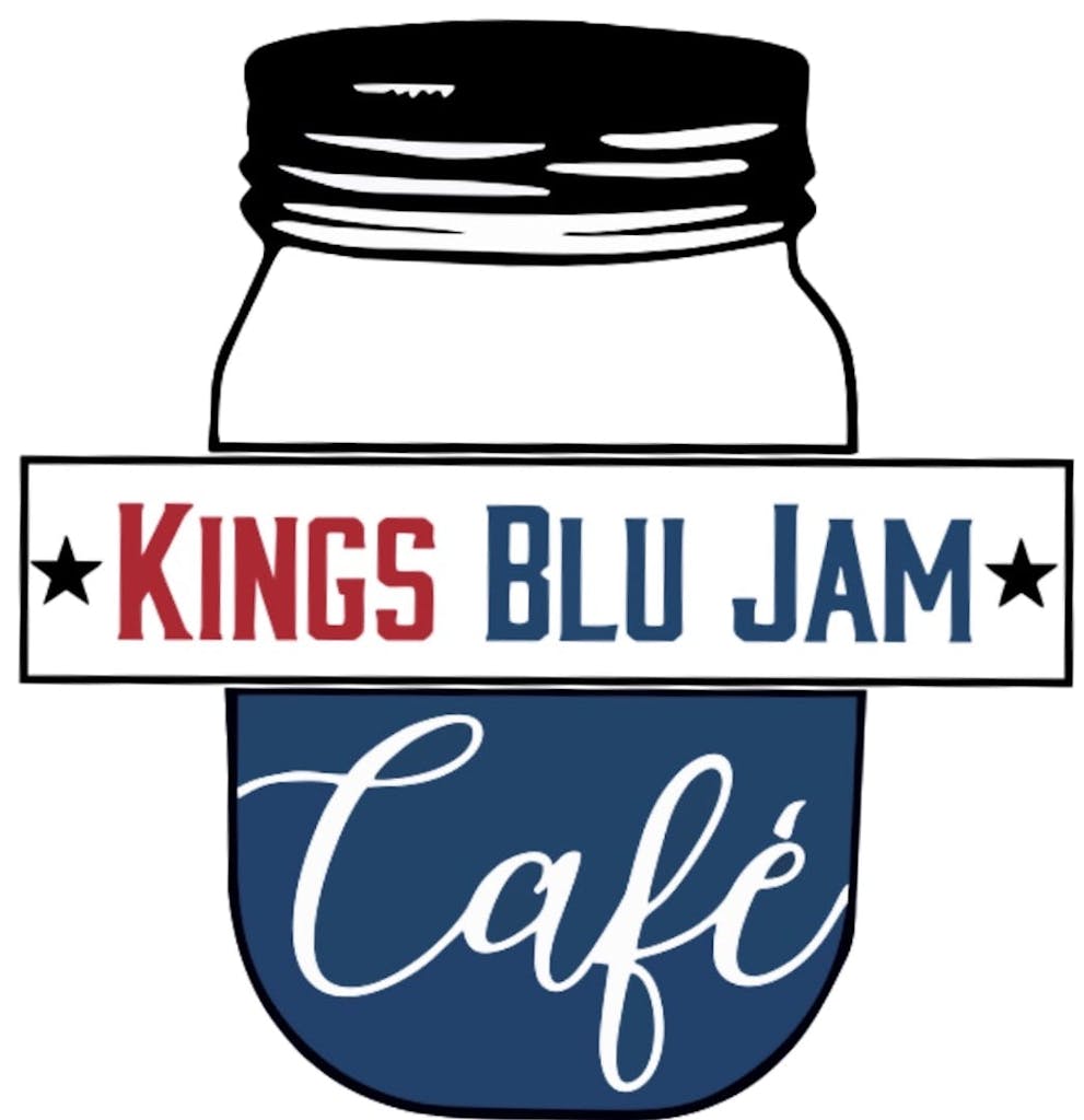 KINGS BLU JAM CAFE Logo