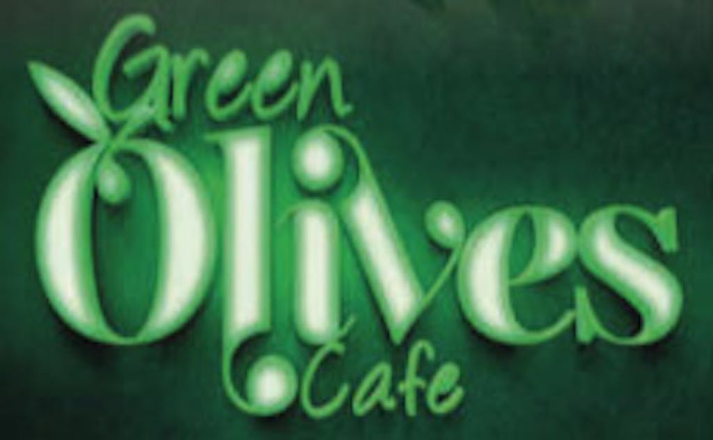 GREEN OLIVES CAFE Logo