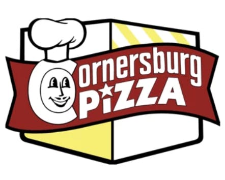 CORNERSBURG PIZZA Logo