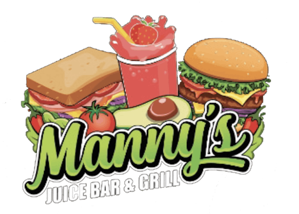 Manny's Juice Bar & Grill Logo