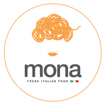 Mona Fresh Italian Food Logo