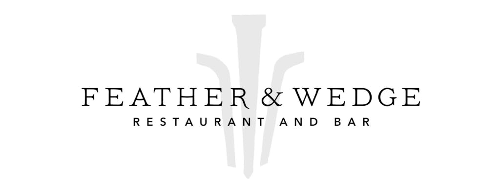 FEATHER AND WEDGE Logo