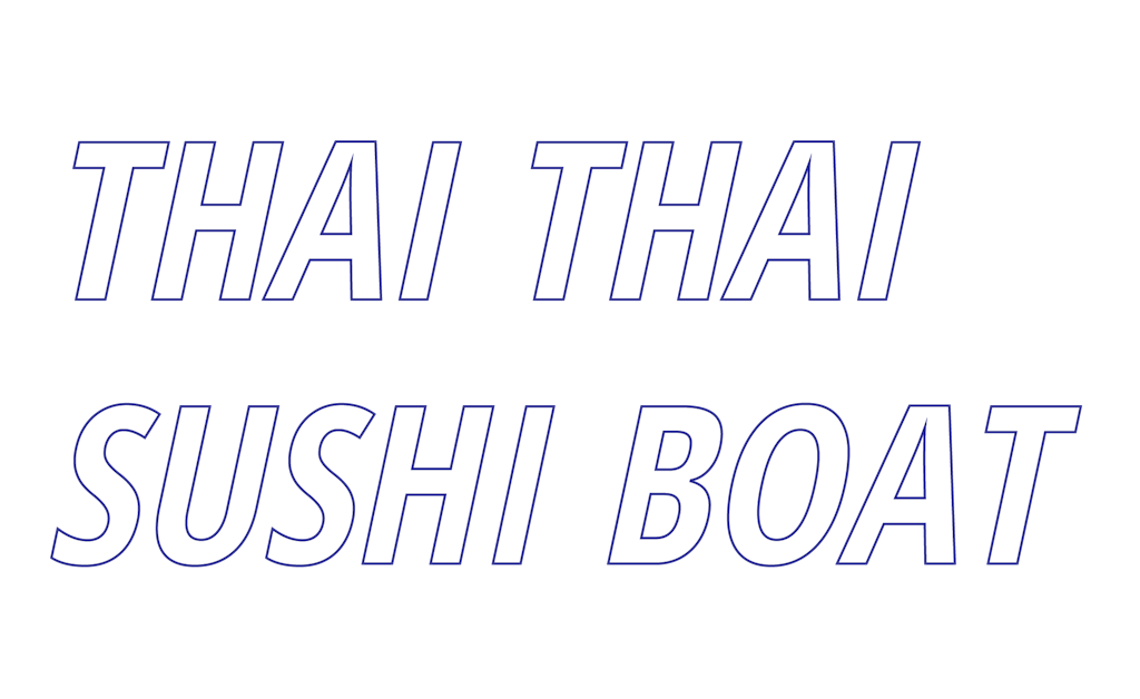 Thai Thai Sushi Boat Logo